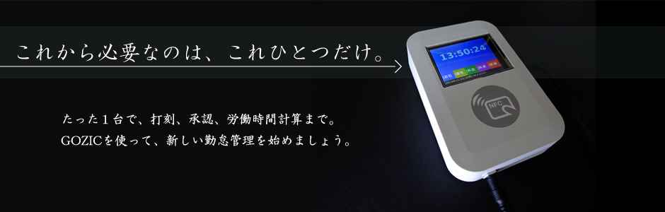 GOZICシステム概要